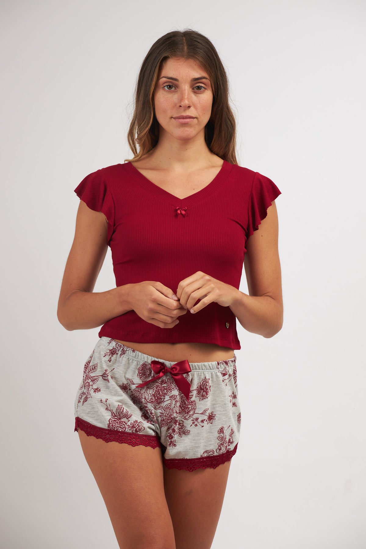 Pijama Alhelí Acanalado