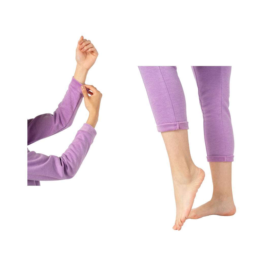 Pijama Mujer Aura - Lila