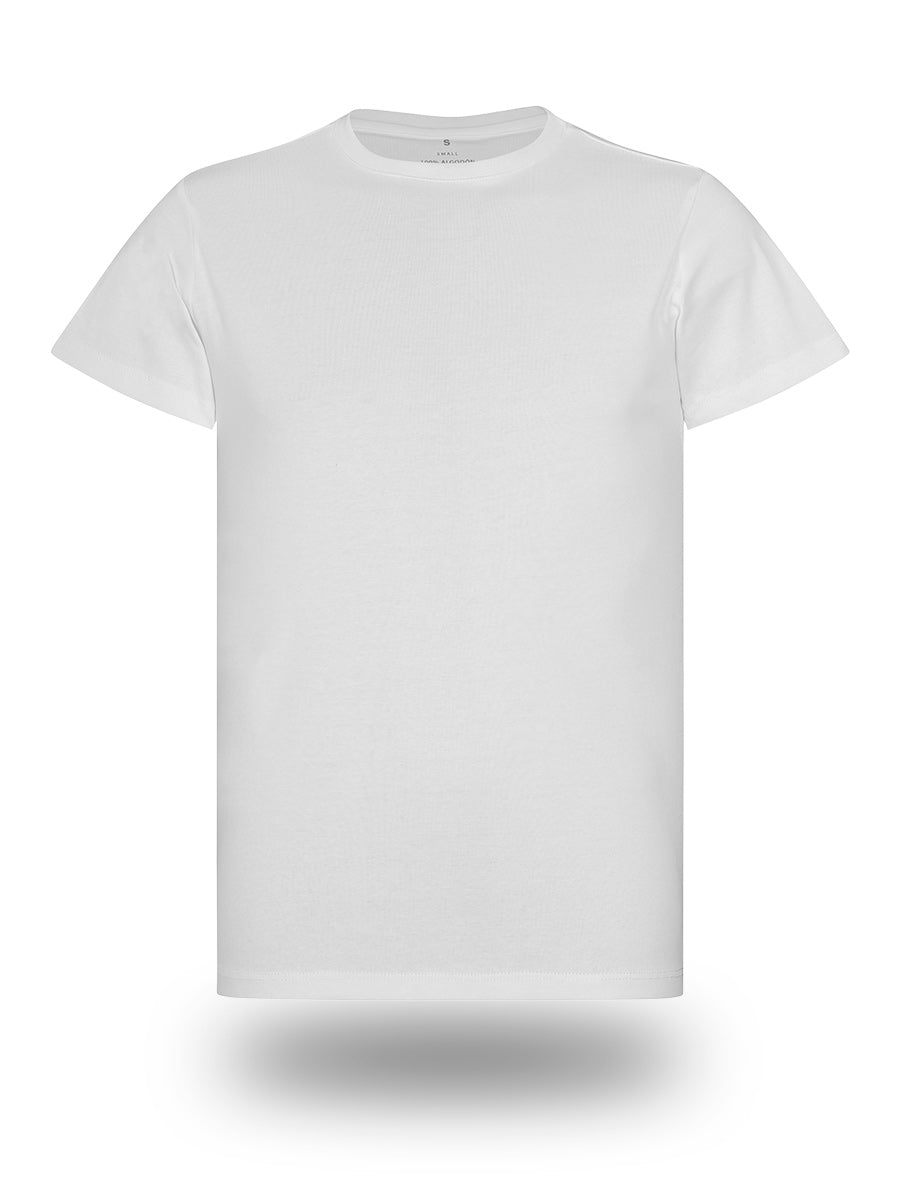 Polera Manga Corta Blanco